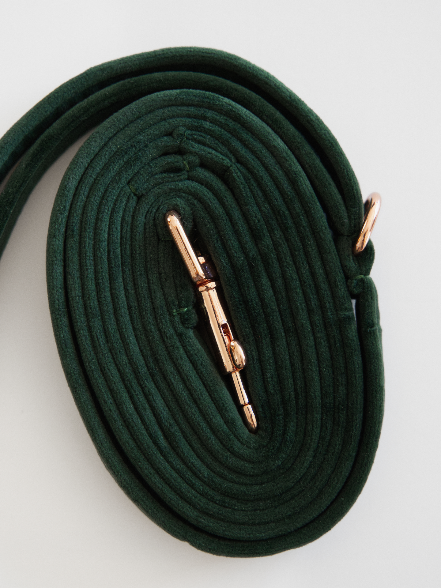 Welurowa sycz miejska dla psa w kolorze butelkowej zieleni