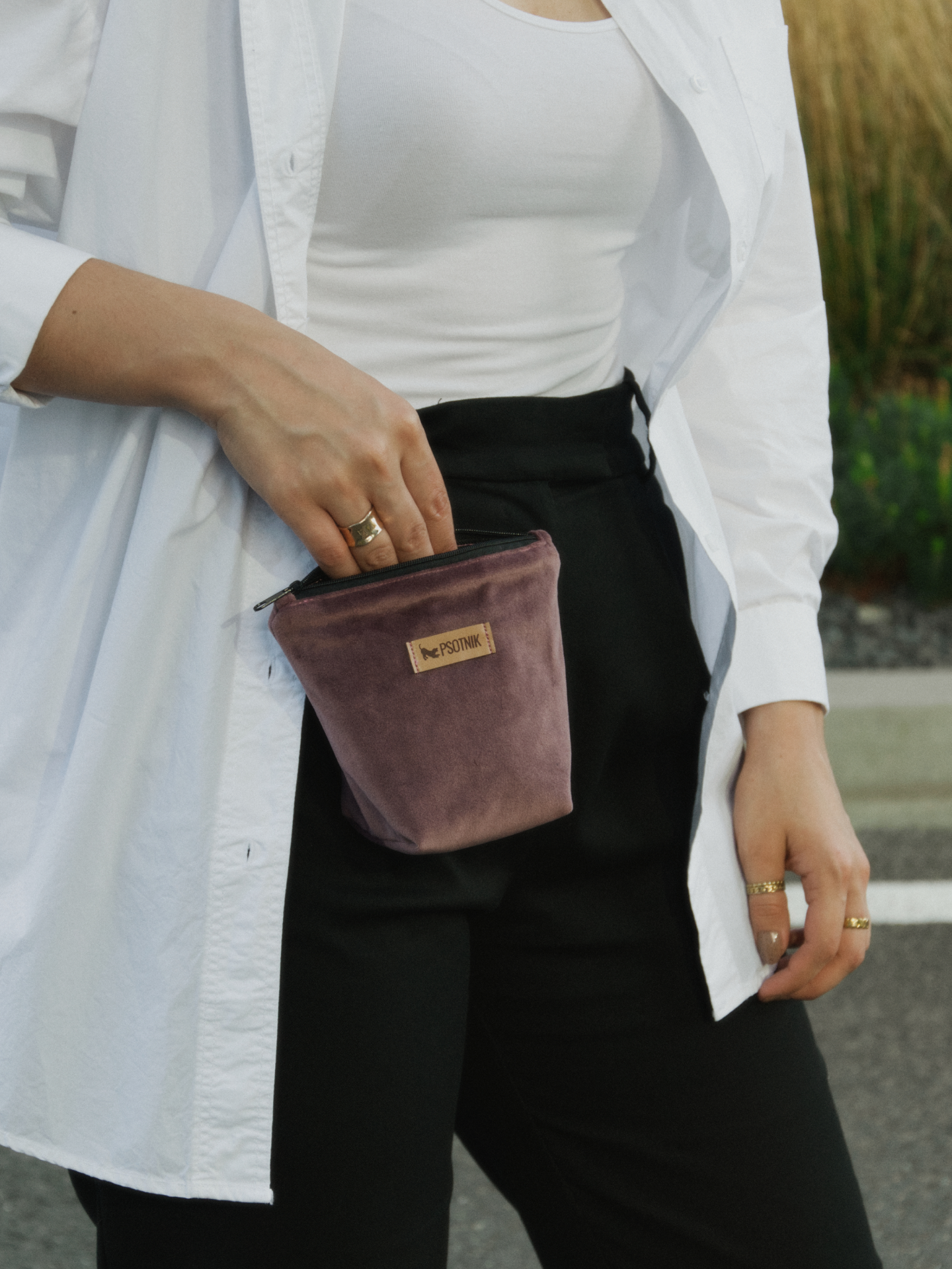 Saszetka na smaczki wrzos - obrazek 5