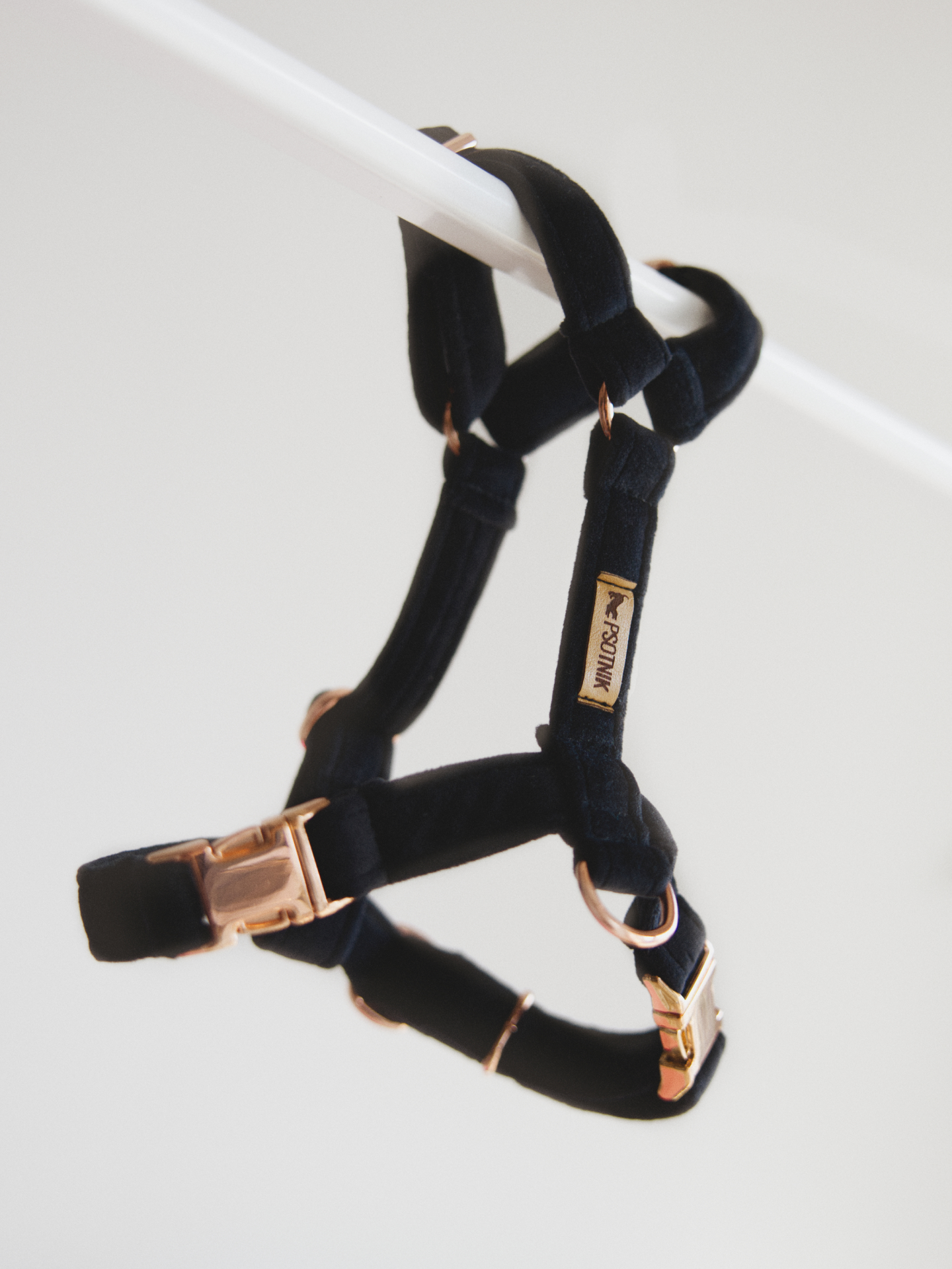 Zdjęcie szelek dla psa typu guard w kolorze czerni